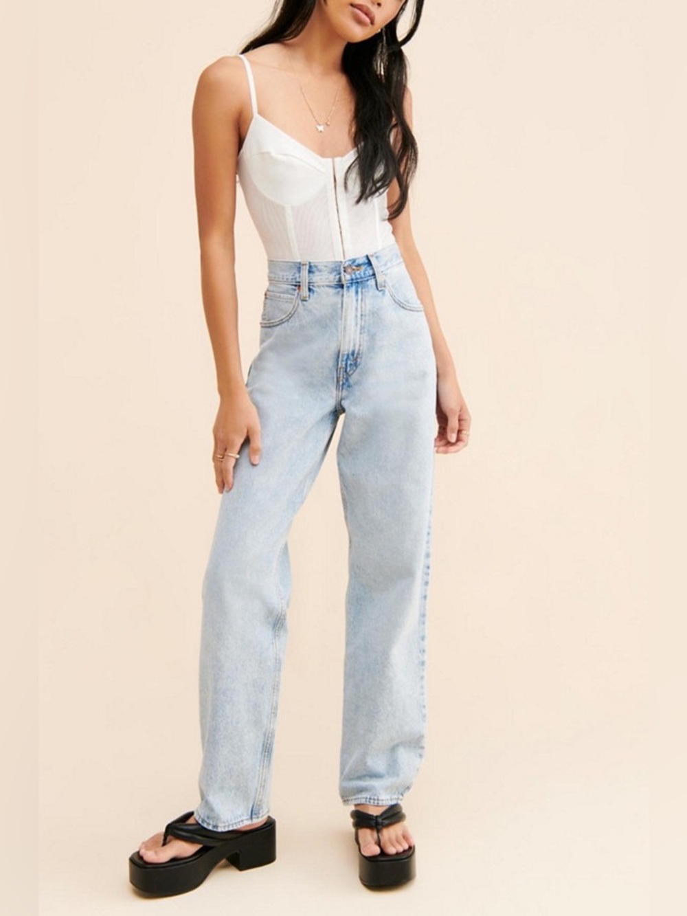 Free people Night Rhythm Corset Bodysuit - Picture 4 of 10
